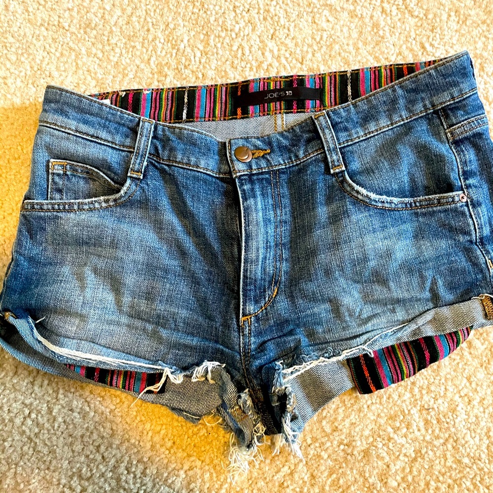 Denim shorts (Joe Jeans)